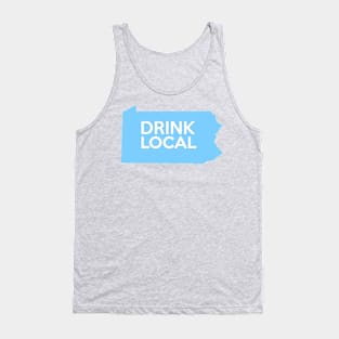 Pennsylvania Drink Local PA Blue Tank Top